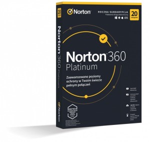 Norton *Norton360 PLATINUM100GB PL 1U 20Dvc 1Y  21427517