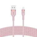 Belkin Kabel BoostCharge USB-A do Lightning silikonowy 3m, różowy