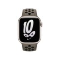 Apple Pasek sportowy Nike w kolorze Olive Grey/czarnym do koperty 41 mm