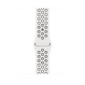 Apple Pasek sportowy Nike w kolorze Summit White/czarnym do koperty 45 mm