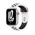 Apple Pasek sportowy Nike w kolorze Summit White/czarnym do koperty 45 mm