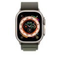 Apple Opaska Alpine w kolorze zielonym do koperty 49 mm - rozmiar S