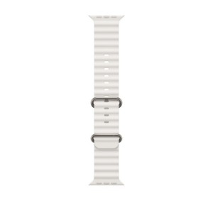 Apple Pasek Ocean w kolorze białym do koperty 49 mm