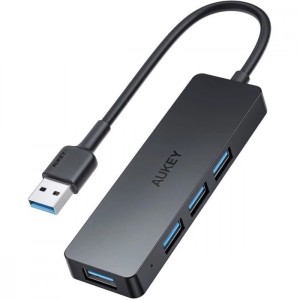 AUKEY CB-H39 Hub USB-A | Ultra Slim | 4w1 | 4xUSB 3.0 | 5Gbps