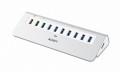 AUKEY CB-H6S aluminiowy Hub 10xUSB | 10w1 | 7xUSB 3.1 | 2xUSB AiPower | 1xUSB Quick Charge 3.0