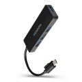 AXAGON HUE-G1C Hub 4-portowy USB 3.2 Gen 1 SLIM kabel Type-C 14cm