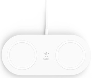 Belkin Ładowarka bezprzewodowa 2 x 15W biała