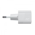 Green Cell  Ładowarka GC PowerGaN 33W PD 3.0 QC 3.0 USB-C biała