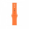 Apple Pasek sportowy w kolorze soczystej pomarańczy do koperty 45 mm