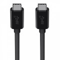 Belkin Kabel USB 3.1 USB-C/USB-C 100W 1m czarny