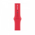 Apple Pasek sportowy z edycji (PRODUCT)RED do koperty 45 mm - rozmiar M/L