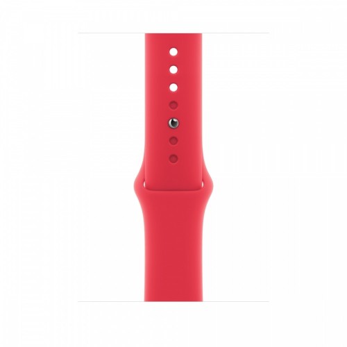 Apple Pasek sportowy z edycji (PRODUCT)RED do koperty 45 mm - rozmiar M/L