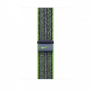 Apple Opaska sportowa Nike w kolorze jasnozielonym/niebieskim do koperty 45 mm