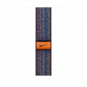 Apple Opaska sportowa Nike w kolorze sportowego błękitu/pomarańczowym do koperty 45 mm