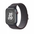 Apple Opaska sportowa Nike w kolorze czarnym/niebieskim do koperty 45 mm