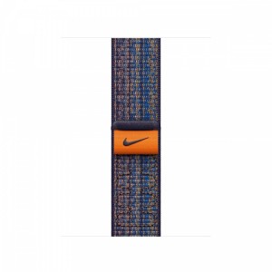 Apple Opaska sportowa Nike w kolorze sportowego błękitu/pomarańczowym do koperty 41 mm