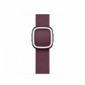 Apple Pasek w kolorze rubinowej morwy z klamrą nowoczesną do koperty 41 mm - rozmiar M