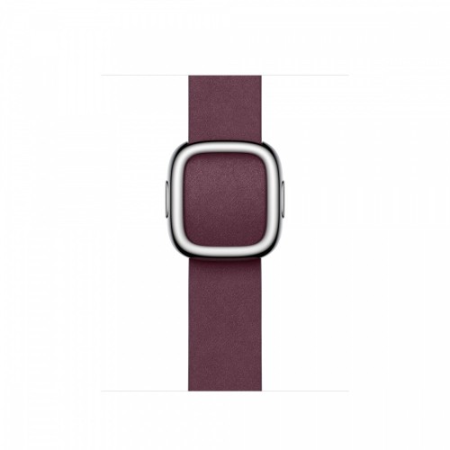 Apple Pasek w kolorze rubinowej morwy z klamrą nowoczesną do koperty 41 mm - rozmiar L