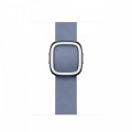 Apple Pasek w kolorze lawendowego błękitu z klamrą nowoczesną do koperty 41 mm - rozmiar M