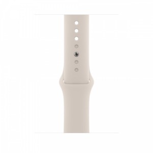 Apple Pasek sportowy w kolorze księżycowej poświaty do koperty 45 mm - rozmiar S/M