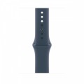 Apple Pasek sportowy w kolorze sztormowy błękit do koperty 45 mm - rozmiar M/L