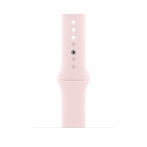 Apple Pasek sportowy w kolorze jasnoróżowym do koperty 45 mm - rozmiar S/M