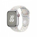 Apple Pasek sportowy Nike w kolorze czystej platyny do koperty 41 mm - M/L