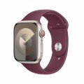 Apple Pasek sportowy w kolorze rubinowej morwy do koperty 45 mm - rozmiar S/M