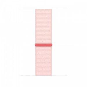 Apple Opaska sportowa w kolorze jasnoróżowym do koperty 45 mm