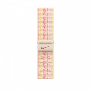 Apple Opaska sportowa Nike w kolorze księżycowej poświaty/różowym do koperty 45 mm