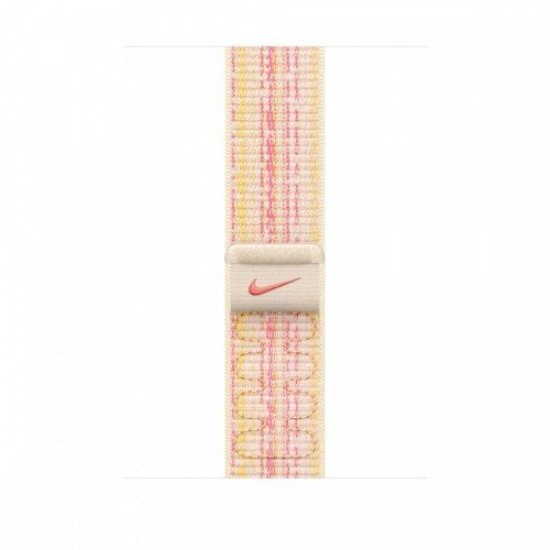 Apple Opaska sportowa Nike w kolorze księżycowej poświaty/różowym do koperty 45 mm