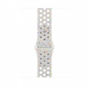 Apple Pasek sportowy Nike w kolorze czystej platyny do koperty 45 mm - S/M