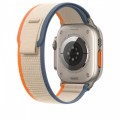Apple Opaska Trail w kolorze pomarańczowym/beżowym do koperty 49 mm - rozmiar M/L