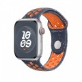 Apple Pasek sportowy Nike w kolorze błękitnego płomienia do koperty 45 mm - M/L