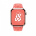Apple Pasek sportowy Nike w kolorze magicznego bursztynu do koperty 45 mm - S/M
