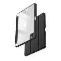CRONG Etui PrimeFolio do iPad Air 11 M3 (2025) iPad Air 11 M2 (2024) iPad Air 10.9 (5-4 gen.) iPad Pro 11 (2022-2021) czarne/przezroczyste