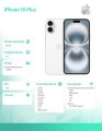Apple iPhone 16 Plus 128GB - Biały