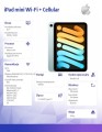 Apple iPad mini Wi-Fi + Cellular 128GB Niebieski