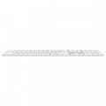 Apple Klawiatura Magic Keyboard z Touch ID i polem numerycznym dla modeli Maca z czipem Apple - angielski (międzynarodowy) - białe klawisze
