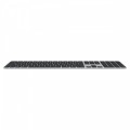 Apple Klawiatura Magic Keyboard z Touch ID i polem numerycznym dla modeli Maca z czipem Apple - angielski (międzynarodowy) - czarne klawisze