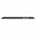 Apple Klawiatura Magic Keyboard z Touch ID i polem numerycznym dla modeli Maca z czipem Apple - angielski (USA) - czarne klawisze