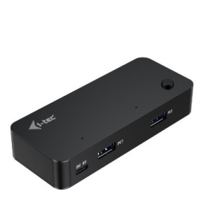 i-tec Universal KVM HUB 2x USB-C + 2x USB-A 3.0