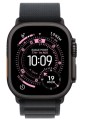 Apple Watch Ultra 3 GPS + Cellular, koperta 49 mm z tytanu w kolorze czarnym, opaska Alpine w kolorze czarnym - rozmiar L