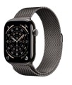 Apple Watch Series 11 GPS + Cellular koperta 42 mm z tytanu w kolorze łupku, bransoleta mediolańska w kolorze łupku