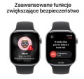 Apple Watch Series 11 GPS+Cellular koperta 46 mm z aluminium w kolorze gwiezdnej szarości, pasek sportowy w kolorze czarnym - rozmiar M/L