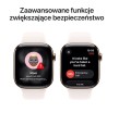 Apple Watch Series 11 GPS + Cellular koperta 46 mm z tytanu w kolorze złotym, pasek sportowy w kolorze łagodnego różu - rozmiar S/M