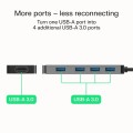 Green Cell HUB USB-C Basic USB-A do 4x USB-A 3.0