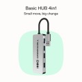 Green Cell HUB USB-C Basic USB-A do 4x USB-A 3.0