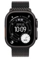 Apple Watch Ultra 3 GPS + Cellular, koperta 49 mm z tytanu w kolorze czarnym, bransoleta mediolańska z tytanu w kolorze czarnym - rozmiar L
