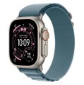 Apple Watch Ultra 3 GPS + Cellular 49mm  Koperta 49 mm z tytanu w kolorze naturalnym Opaska Alpine w kolorze jasnoniebieskim - rozmiar S